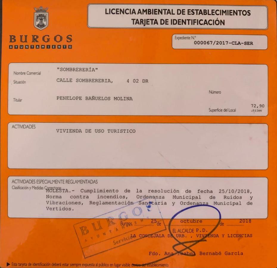 Apartamento Sombrereria Rimbombin Burgo Dış mekan fotoğraf